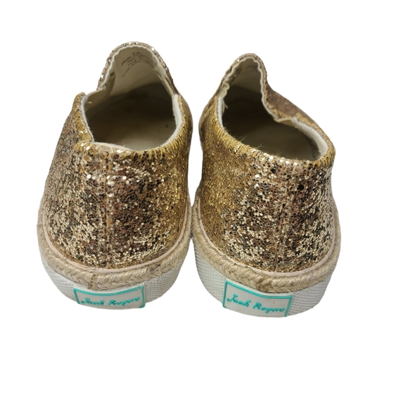 Jack Rogers Size 9 Slide On Gold Shoes - Picture 5 of 7